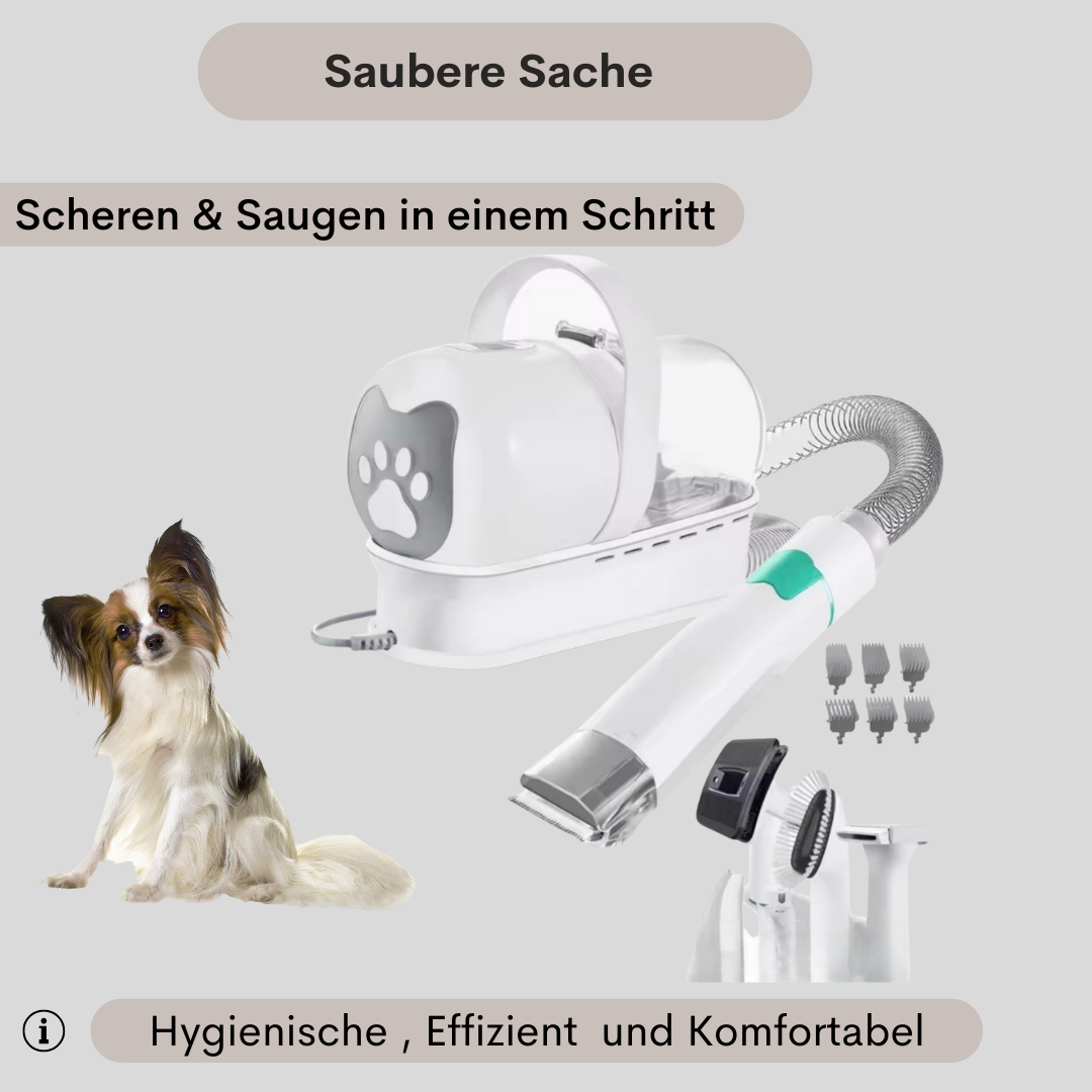 Schermaschinen mit integriertem Sauger