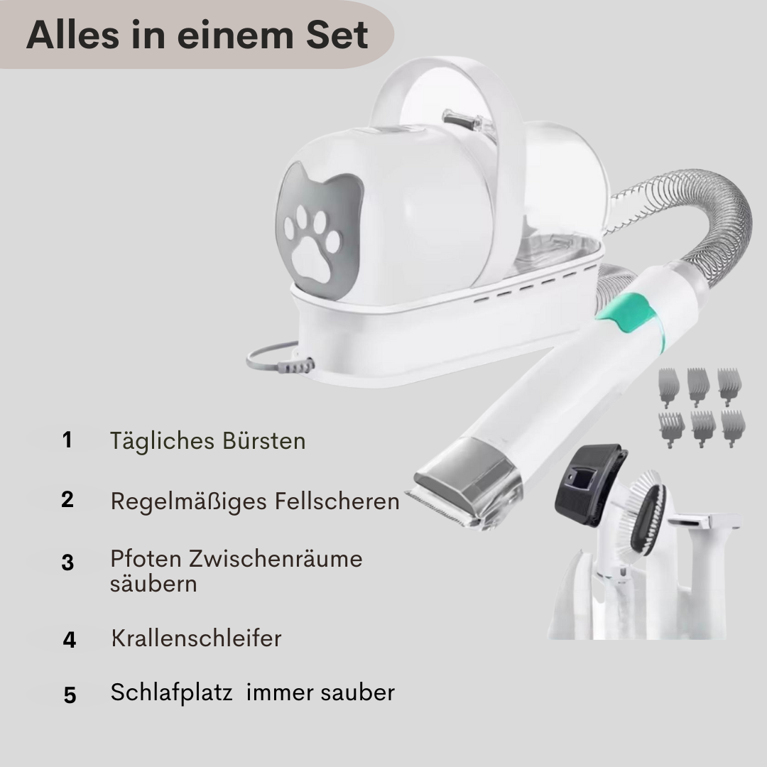 Schermaschinen mit integriertem Sauger